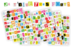 Gommettes Lettres de Magazine - Gommettes Alphabet, messages – 10doigts.fr