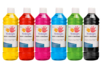  6 flacons de 500 ml - couleurs principales - Encres liquides – 10doigts.fr
