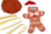 Bonhomme en pain d'épices (pâte à modeler) - Petites décorations de Noël – 10doigts.fr