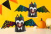 Bricolage Chauve Souris Halloween Enfant - Activités manuelles Halloween – 10doigts.fr