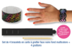 Set de 4 bracelets en carte à gratter + 4 grattoirs - Tutos Arc-en-ciel – 10doigts.fr