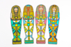 coloriage sarcophage pharaons - Formes et dessins à colorier – 10doigts.fr