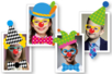 Crazy Clown Stickers - Stickers Fantaisies – 10doigts.fr