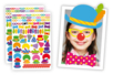 Crazy Clown Stickers - Stickers Fantaisies – 10doigts.fr