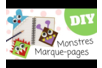 Fabriquer des marques pages - Activités manuelles Halloween – 10doigts.fr