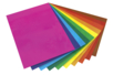 Films colorés pour la décoration des fenêtres - 10 couleurs assorties - Feuilles et films plastique – 10doigts.fr
