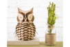 hibou en carton - Animaux en carton – 10doigts.fr