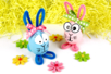 lapin paques oeuf activité enfant facile - Activités manuelles DIY Pâques – 10doigts.fr