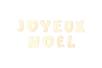 Lettres "Joyeux Noël" bois  - Lettres en bois – 10doigts.fr
