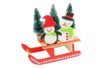luge en bois noël - Objets en bois Noël – 10doigts.fr
