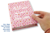 Magic Paper auto-adhésif à POIS Multicolores ou Blancs sur fond bleu - 10doigts.fr
