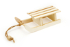 mini luge en bois - Objets en bois Noël – 10doigts.fr