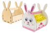 panier lapin paque - Paniers en bois – 10doigts.fr