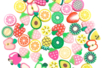 Perles fruits - 50 perles - Perles Pâte polymère – 10doigts.fr