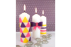 Plaques de cire colorées - Décorations Bougies – 10doigts.fr