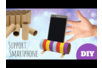 Support pour smartphone avec un rouleau en carton - Activités manuelles recyclage – 10doigts.fr