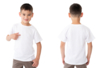T-shirt en coton blanc enfant - Coton, lin - Textiles – 10doigts.fr