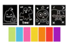 tableaux gommettes halloween - Kits créatifs Halloween – 10doigts.fr