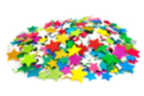 Stickers étoiles en caoutchouc mousse - 500 pcs - Stickers en mousse - 10doigts.fr