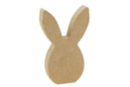 Lapin à poser en bois - Supports de Pâques à décorer - 10doigts.fr