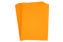 Caoutchouc mousse Orange - 10 feuilles 20 x 30 cm - Caoutchouc Mousse 01145 - 10doigts.fr