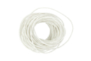 Cordon en coton ciré blanc - 5 m - Ø 1 mm - Fil coton, échevette 05854 - 10doigts.fr