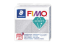 Fimo Effect 57gr - Argent pailleté (812) - Pâtes Polymères 02253 - 10doigts.fr