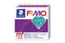 Fimo Effect 57gr - Violet pailleté (602) - Pâtes Polymères 05833 - 10doigts.fr