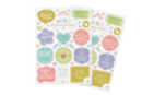 Gommettes "merci maîtresse" - 74 pcs - Stickers Fantaisies - 10doigts.fr