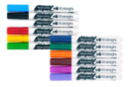 Marqueurs peinture - 12 couleurs assorties - Peinture verre et faïence - 10doigts.fr