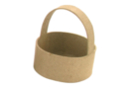 Panier en papier mâché rond  - Paniers de Pâques 12019 - 10doigts.fr