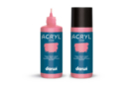 Peinture acrylique mate 80 ml - Rose anglais - Peinture acrylique mate - 10doigts.fr