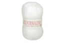 Pelote de fil pour layette "Tourmaline" - Blanc - Fils à tricoter 57150 - 10doigts.fr