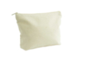 Pochette en coton, fermeture zippée  - Coton, lin - Textiles - 10doigts.fr