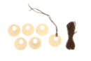 Colliers pendentif en bois - Lot de 6 - Colliers et chaines - 10doigts.fr