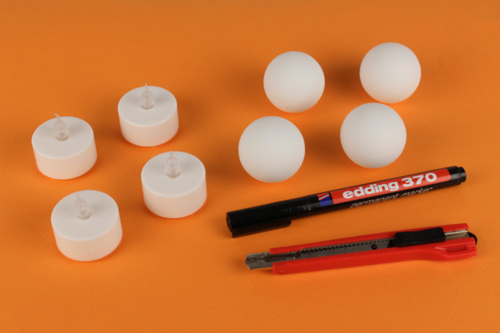 Monstres d'Halloween lumineux