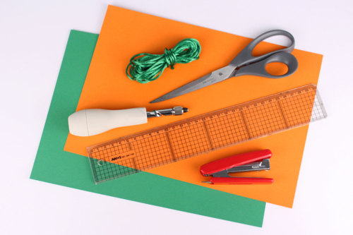 Guirlande de carottes