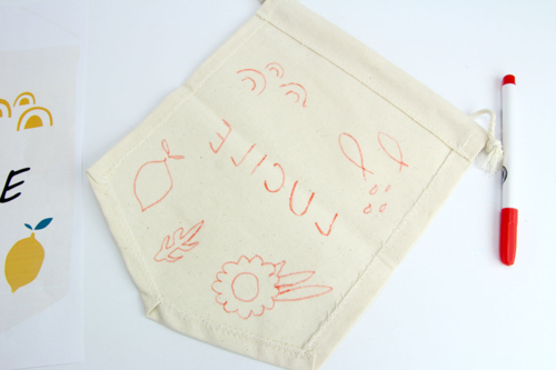 2- Dessinez aussi sur l'envers - 