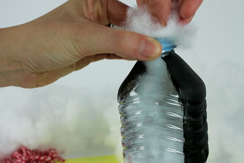Fabriquer un pingouin avec une bouteille d'eau