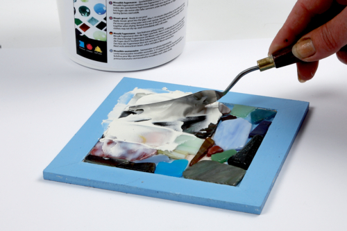 Fixer la mosaïque - 