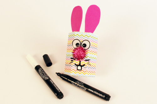 Pot à crayons Lapin
