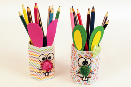 Pot à crayons Lapin