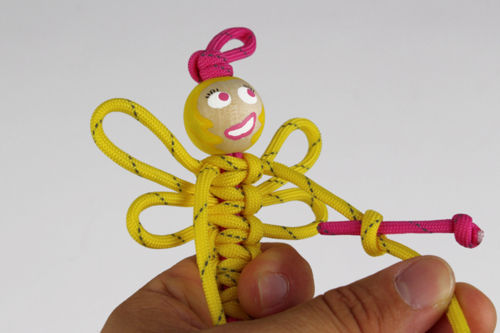 Porte-clés en paracorde : Fée