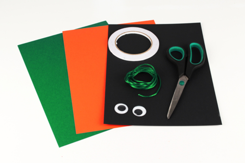 Petites citrouilles en papier