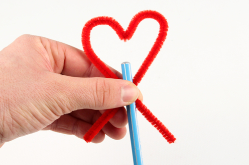 Embout de crayon coeur
