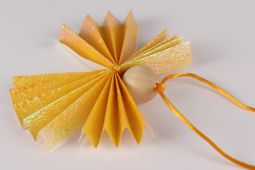 Anges de Noël en papier