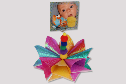 Fleur 3D porte photo