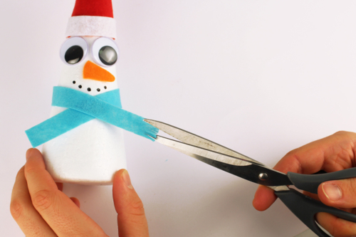 Bonhomme de neige conique