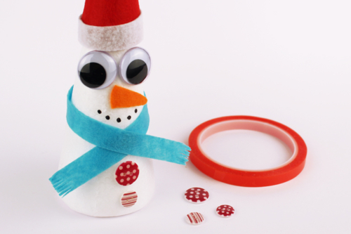Bonhomme de neige conique