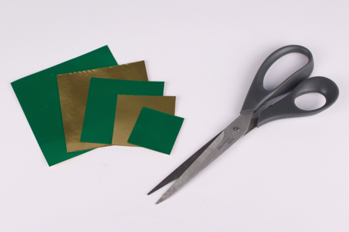 Carte sapin origami 3D